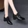 2022新款秋季女鞋真皮皮鞋女中跟深口单鞋春秋款软皮高跟鞋子秋冬